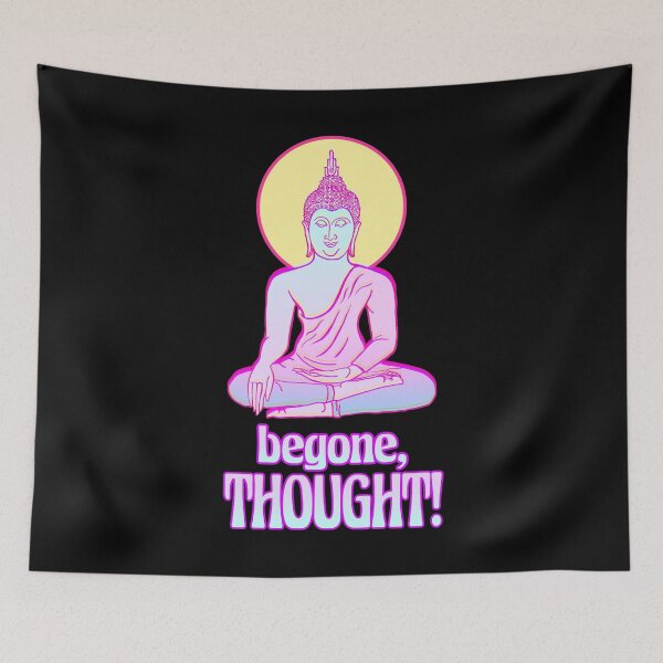 Item preview, begone, THOUGHT! designed and sold by DogLatin.