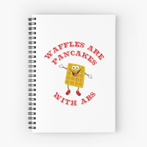 Item preview, Waffles Are Pancakes With Abs - Red designed and sold by ryanwfraser.