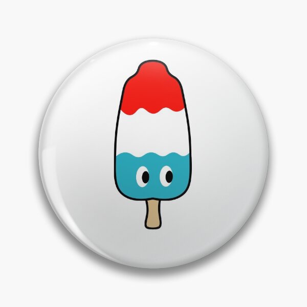 Item preview, Kawaii Rocket Popsicle Cute Summer Designs for 4th of July designed and sold by mariekawaii.