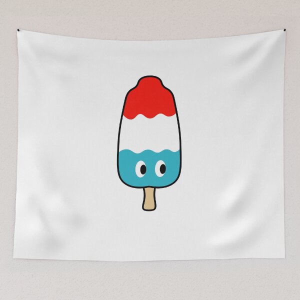 Item preview, Kawaii Rocket Popsicle Cute Summer Designs for 4th of July designed and sold by mariekawaii.