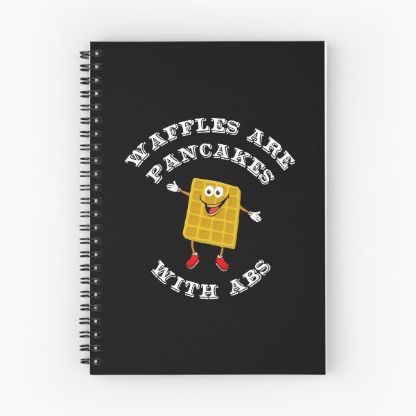 Item preview, Waffles Are Pancakes With Abs - White designed and sold by ryanwfraser.