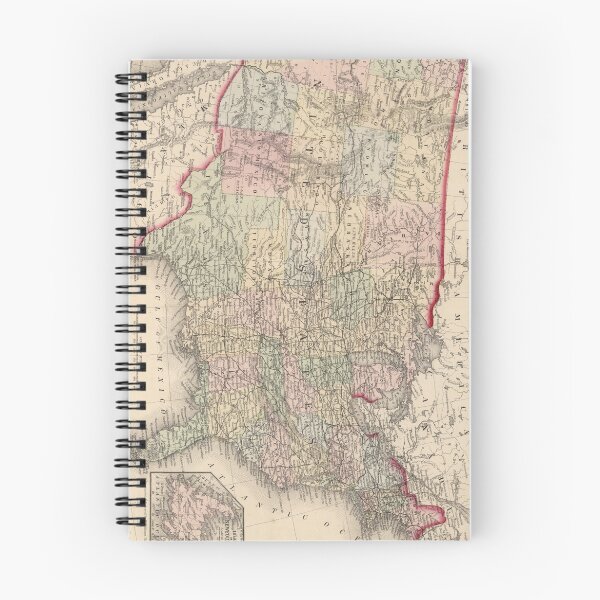Item preview, Vintage United States Map (1874) designed and sold by BravuraMedia.