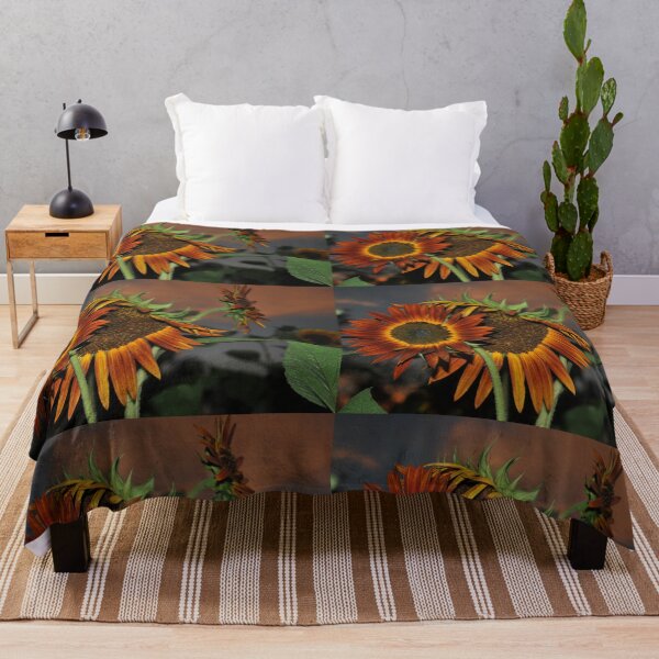 Item preview, Sunflower in evening light. designed and sold by Lozzar Flowers & Art.