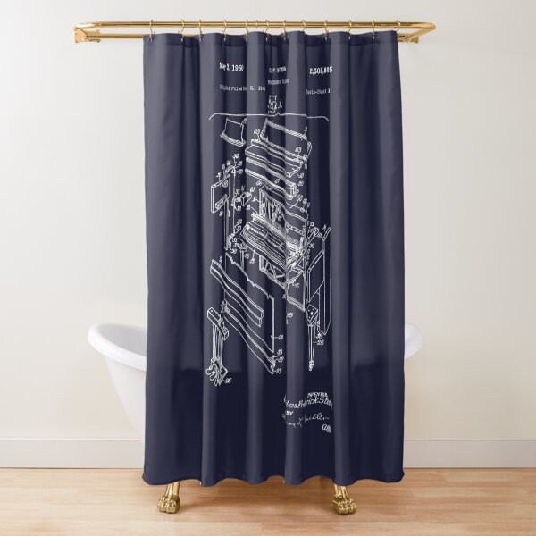 Piano Shower Curtain