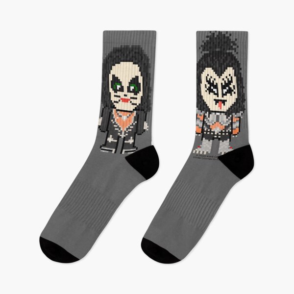 Item preview, Pixel Rockstars Kiss Band Destroyer Style Lineup designed and sold by gkillerb.