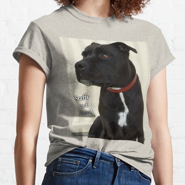 Item preview, Staffy and Proud designed and sold by StaffyDognCo.