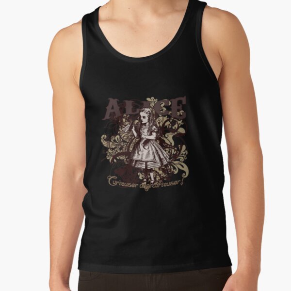Alice In Wonderland Carnivale Style Tank Top
