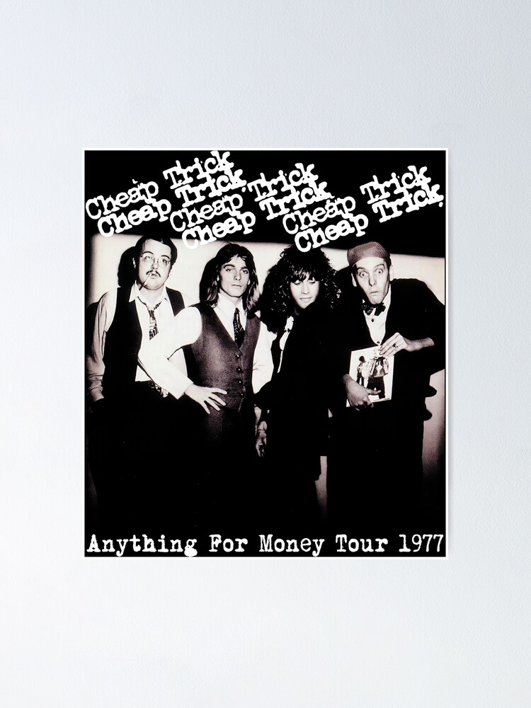 Alternate view of Cheap Trick - Anything For Money Poster