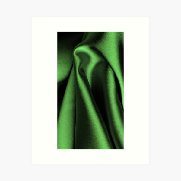 Aperçu de l'œuvre Imitation tissus vert créée et vendue par philippe souvy.