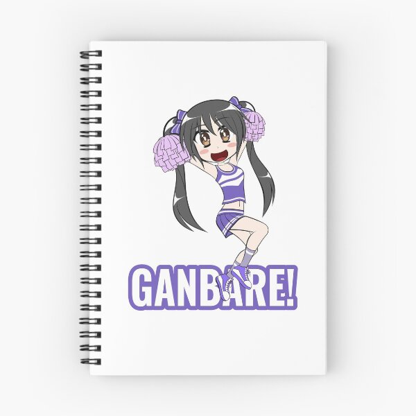 Item preview, Kawaii Anime Cheerleader (Purple and White) designed and sold by TeriyakiPigeon.