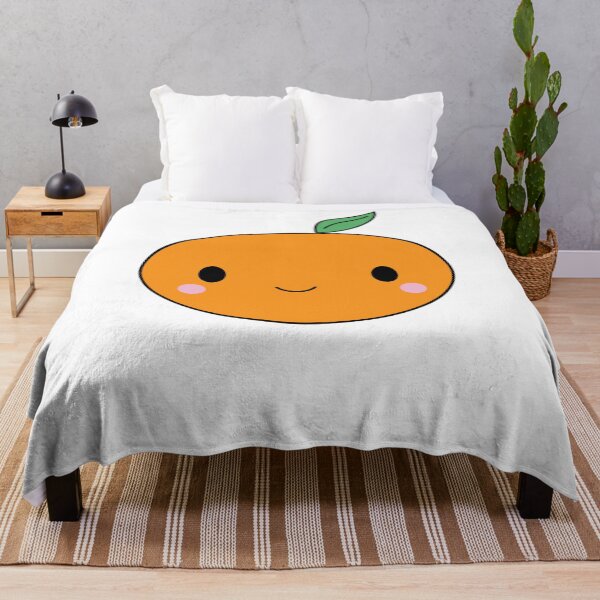 Item preview, Kawaii Tangerine Cute Orange Fruit designed and sold by mariekawaii.