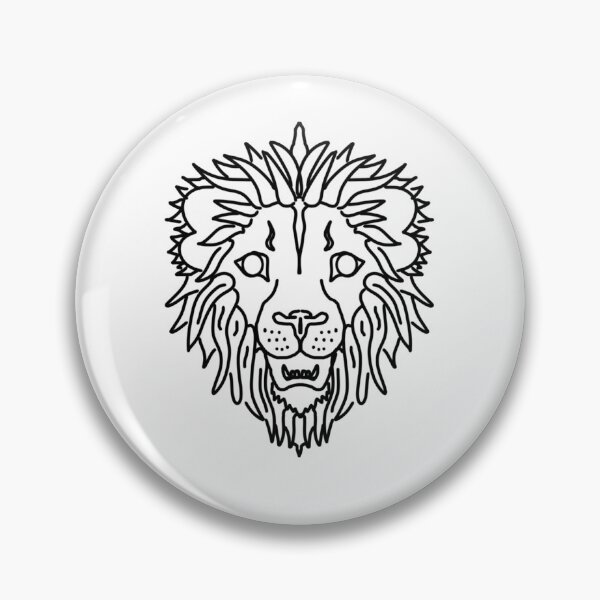 Item preview, Lion Head Outline designed and sold by krods281.