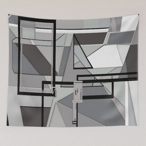 Item preview, Gray Geometry designed and sold by EloiseArt.