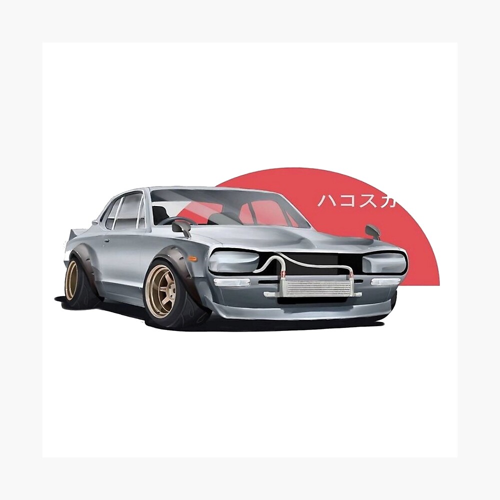 Skyline R31 Exposed Radiator Poster For Sale By Keithlow1998 Redbubble