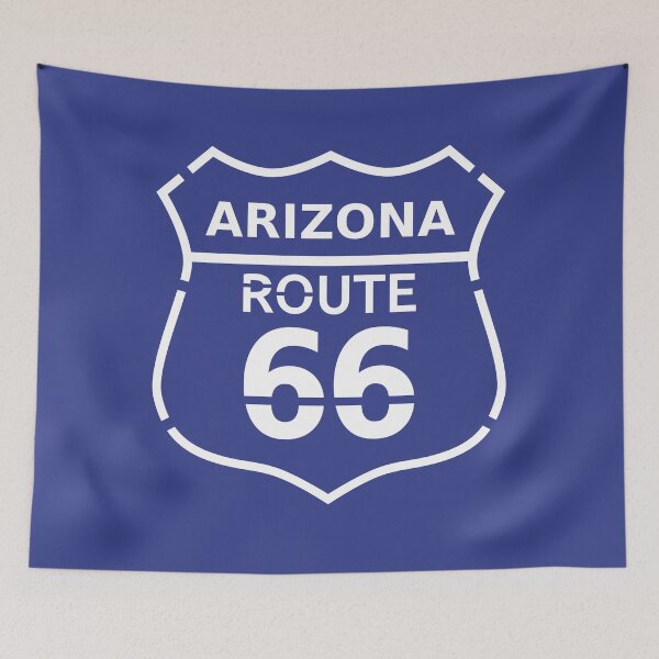Aperçu de l'œuvre Route 66 Arizona créée et vendue par Yeaha.