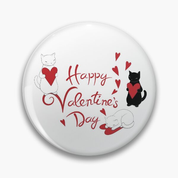 Item preview, Happy Valentine's Cats designed and sold by runcatrun.