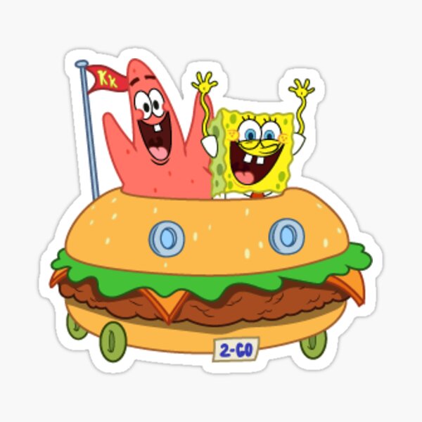 krabby patty car spongebob