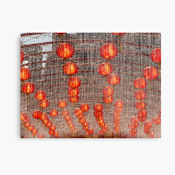 Senado Square, Macau Metal Print