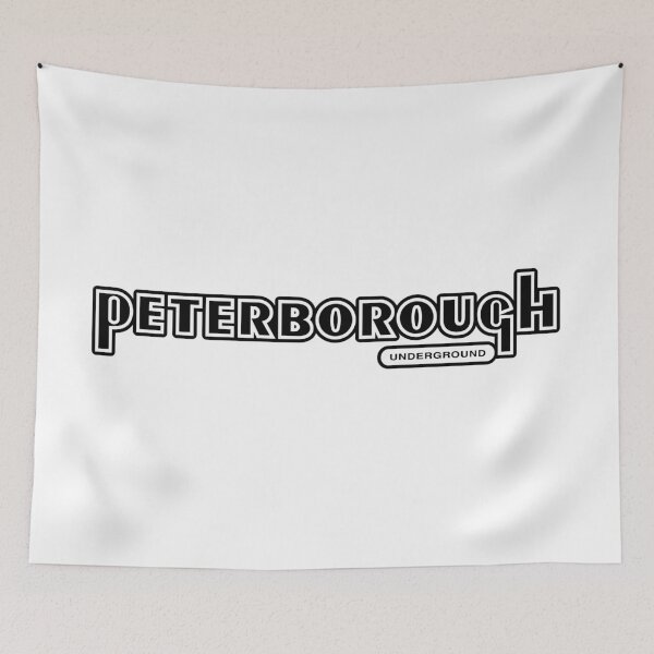 Item preview, Peterborough Underground (black text) designed and sold by futurytmi.