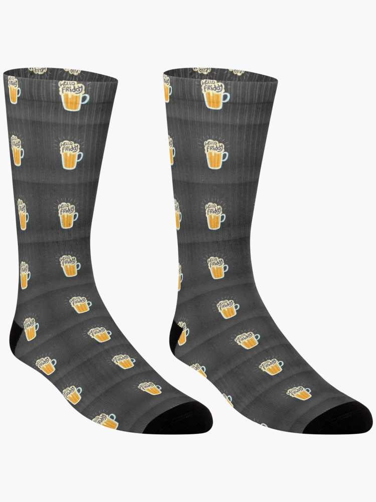 Thumbnail 3 of 5, Socks, Hello Friday designed and sold by Raju2018.