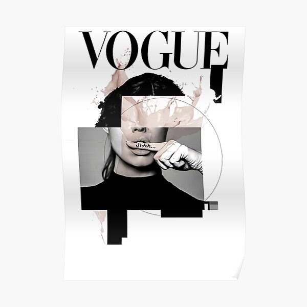 VOGUE: Vintage 1950 Póster