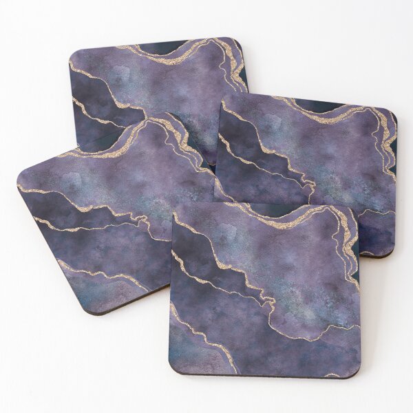 Item preview, Purple Watercolor Marble Gemstone Glamour designed and sold by artsandsoul.
