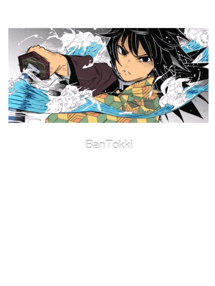 Tomioka Giyuu Colored Manga Panel Kids T Shirt By Bantokki Redbubble