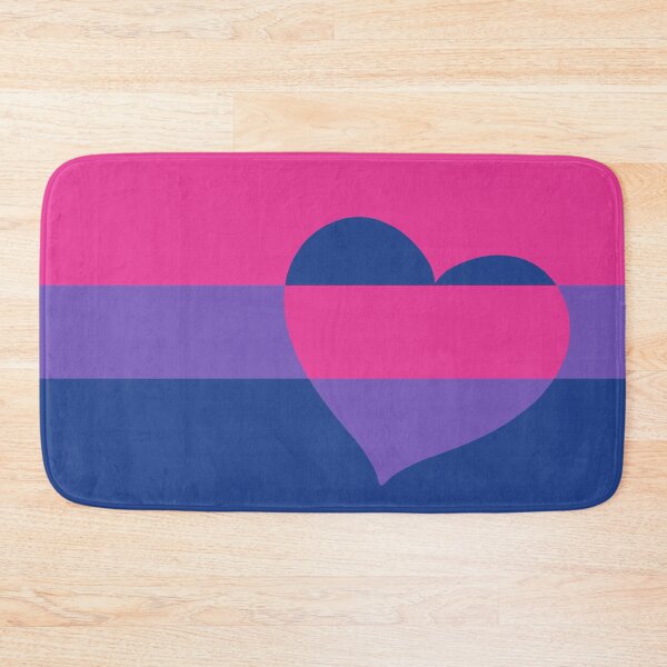 Item preview, LGBTQ Flag with Hearts v2 - Bisexual designed and sold by Sarinilli.