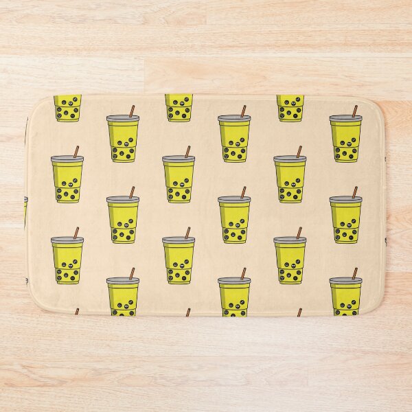 Item preview, Mango Bubble tea smiley designed and sold by galax-C.