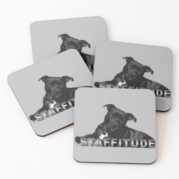 Item preview, Staffitude designed and sold by StaffyDognCo.