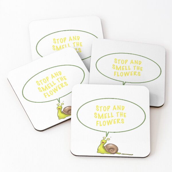Item preview, Pin Buttons that says Stop And Smell The Flowers from The Tree Of Life Co designed and sold by Helen Marvellous.