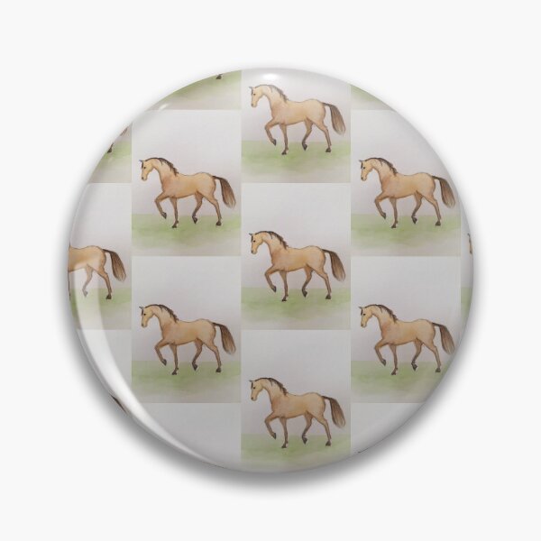 Artikelvorschau, Einfaches Bay Horse Pony Aquarell entworfen und verkauft von Pinnypin.
