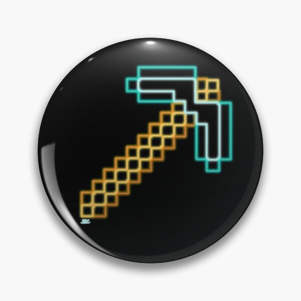 Item preview, Neon Diamond Pickaxe designed and sold by SpectreSparkC.