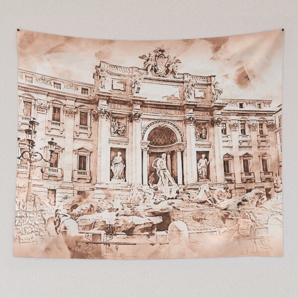 Item preview, Trevi Fountain designed and sold by AM FineArtPrints.
