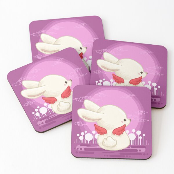 Item preview, Bunny with Red Wings designed and sold by Khotekmei.