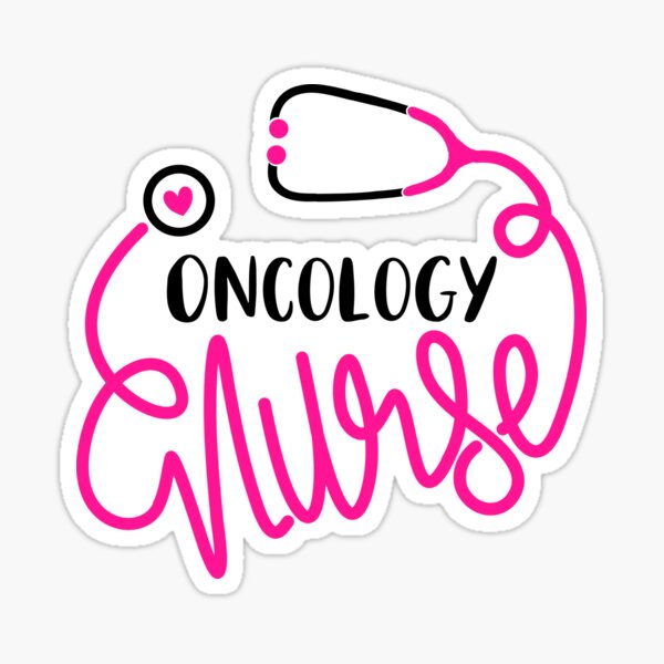 "Oncology Nurse - Heme Onc Nursing Department - Cancer ribbon Nurse