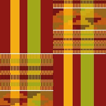 African Pattern, Authentic Kente Cloth Pattern, African Ghana Design  iPad Case & Skin for Sale by MagicSatchel