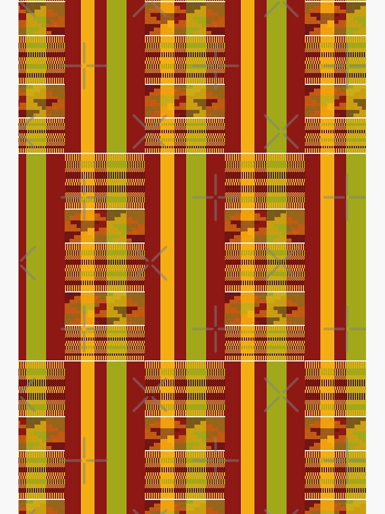 African Pattern, Authentic Kente Cloth Pattern, African Ghana Design  iPad Case & Skin for Sale by MagicSatchel