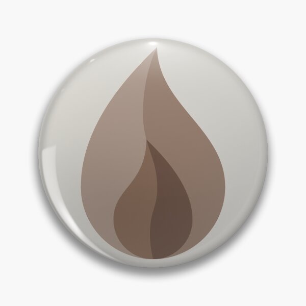 Item preview, Geometric Pattern: Flame: Brownstone designed and sold by Red Wolf.