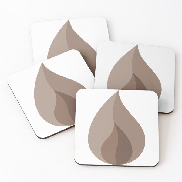 Item preview, Geometric Pattern: Flame: Brownstone designed and sold by Red Wolf.
