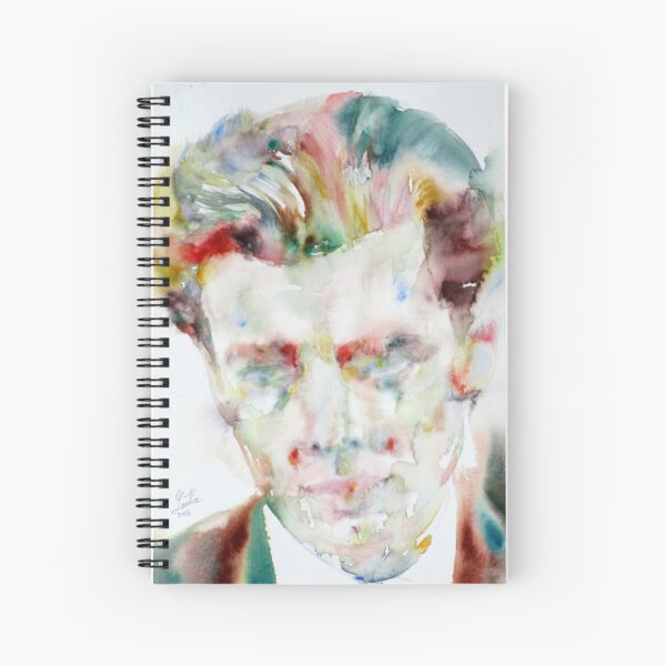 Item preview, ALDOUS HUXLEY - watercolor portrait .3 designed and sold by lautir.