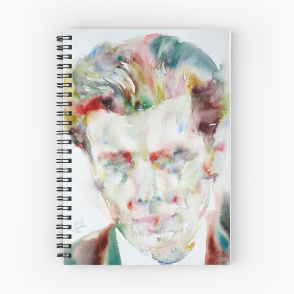 Item preview, ALDOUS HUXLEY - watercolor portrait .3 designed and sold by lautir.