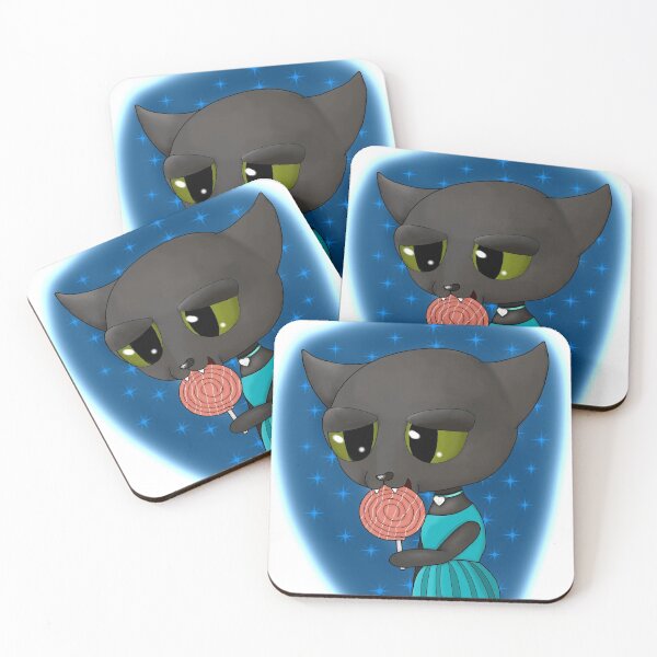 Item preview, Cat eating salmon pop designed and sold by dragonfruit04.