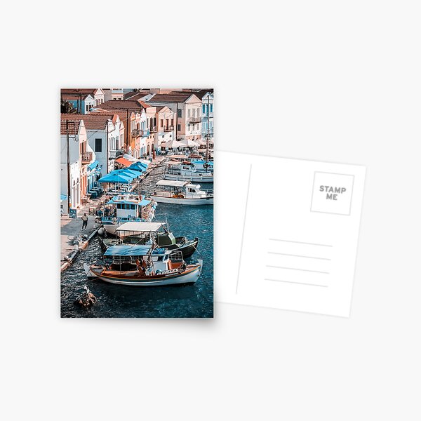 Kastellorizo Island life Postcard