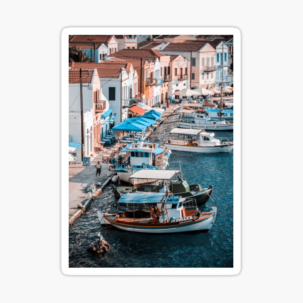 Kastellorizo Island life Sticker
