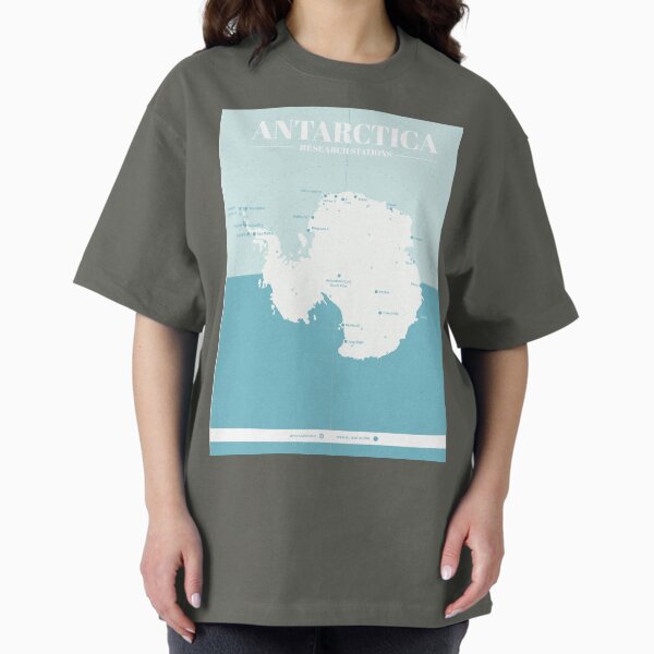 Item preview, Antarctica Research Stations Map designed and sold by Walford-Designs.