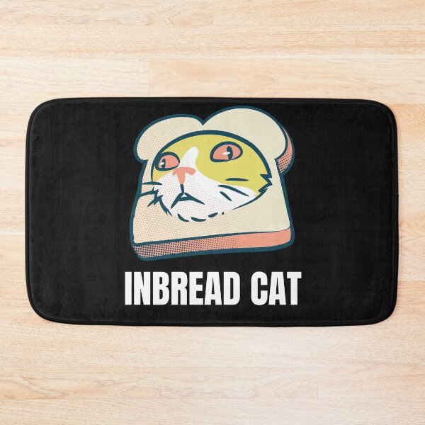 Item preview, Funny Inbread Toasted Cat Meme Toast Bread Kitten designed and sold by DanVsPOD.