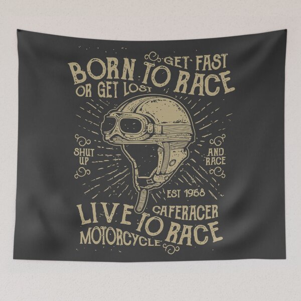 Item preview, Born to race designed and sold by GOAT-SQUAD.
