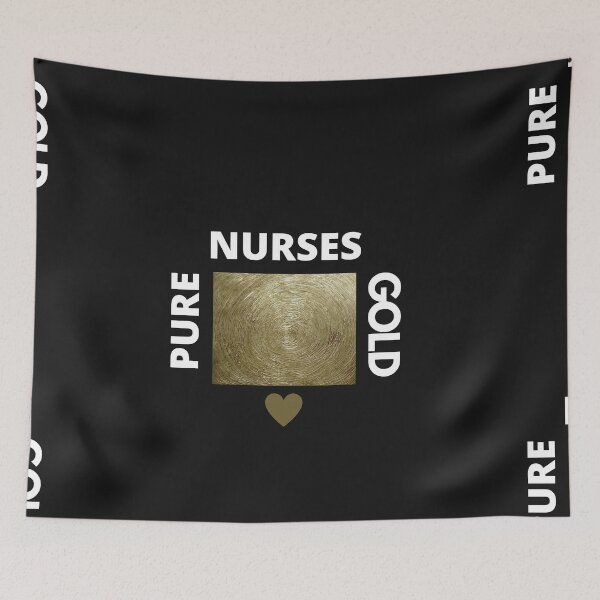 Item preview, LOVE the NURSES Pure Gold T-Shirts designed and sold by Paint4u.
