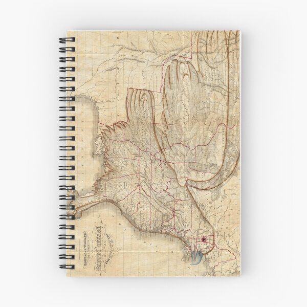 Item preview, Vintage United States Eagle Map (1833) designed and sold by BravuraMedia.